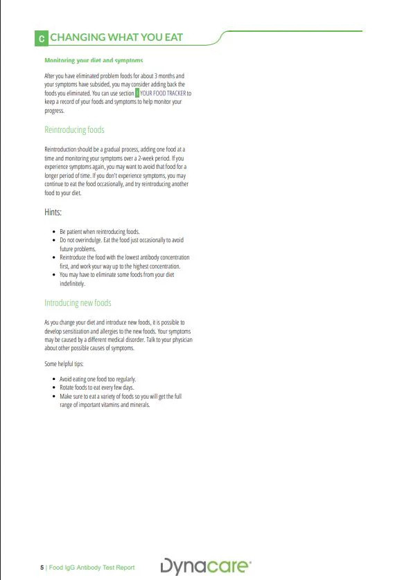 Food Intolerance IgG Screen - 200 foods - Image 11