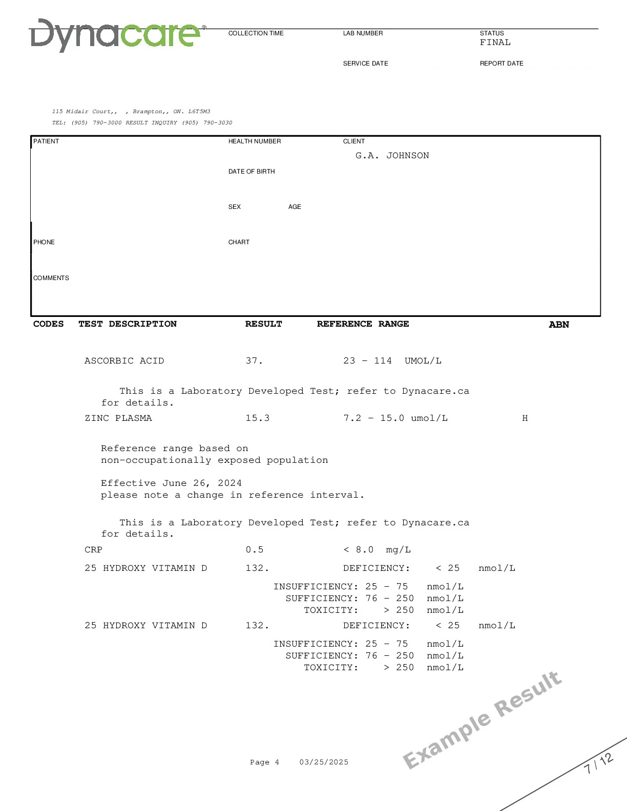 Vitamin and Minerals Profile - Image 7
